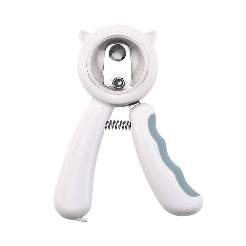 Cat Nail Clippers Kitten Puppy Nail Scissors Pet Nail Clipper Scissors Splash-proof Pet Dog Cat Nail Claw Clippers Scissors Trimmer Grooming Tools For Animals Pet Supplies