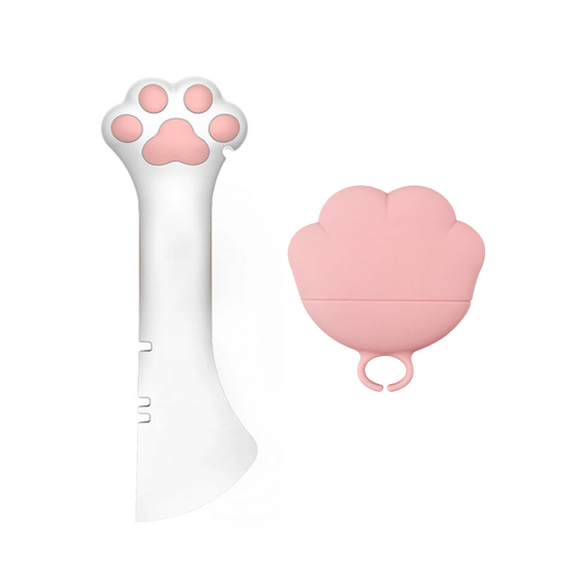 Multifunction Pet Canned Spoon Jar Opener Puppy Feeding Mixing Wet Dry Scoop Cat Dog Accessories Feeder Shovel Pets Tableware Multifunction Pet Canned Spoon Jar Opener Puppy Feeding Mixing Wet Dry Sco